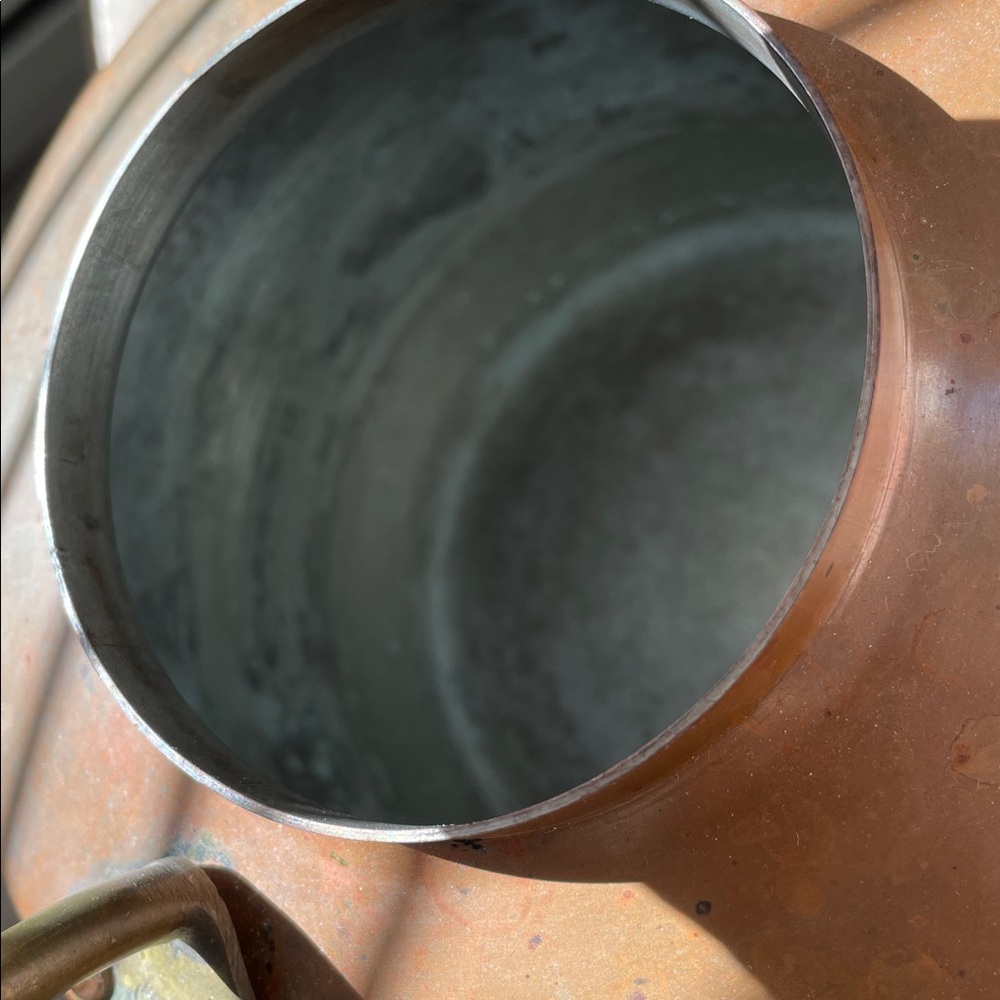 Tea copper Kettle with Bakelite/ brass handle. - Picture 12 of 12